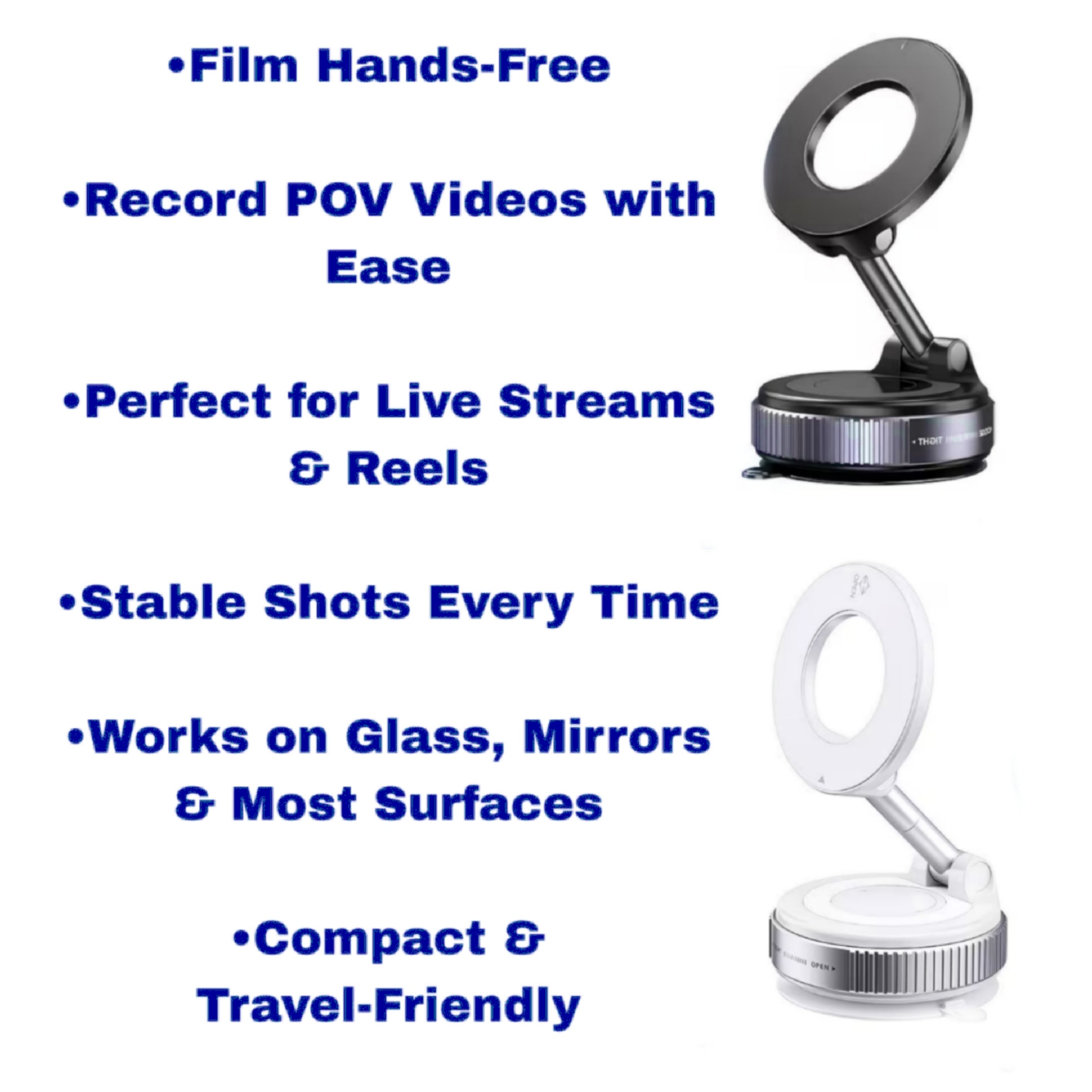 Snapaura™ ProGrip Magnetic Mount (phone mount).